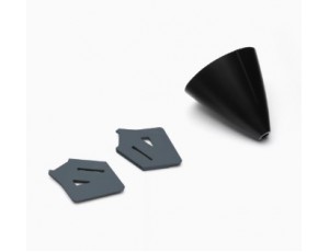 Freewing J-10A Vigorous Dragon 90mm EDF Jet Plastic Nose Cone Tip